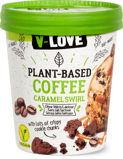 V-Love Coppetta di gelato  Coofee caramel swirl