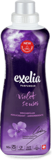 Exelia Weichspüler Flüssig, Violet Senses, 50 Waschgänge