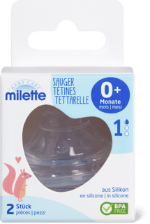 Milette Tétine taille 1+ m.