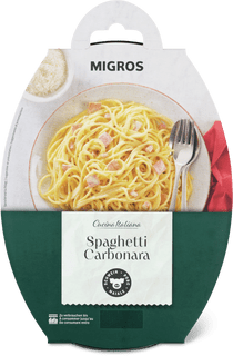 Migros Spaghetti alla carbonara