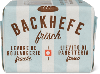 Levure de boulangerie fraîche