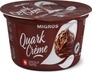 Migros Quarkcrème Truffes