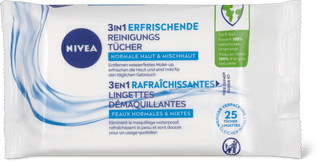 Nivea Salviettine detergenti rinfrescanti 3-IN-1