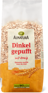 Alnatura Bio Épeautre soufflé avec du miel