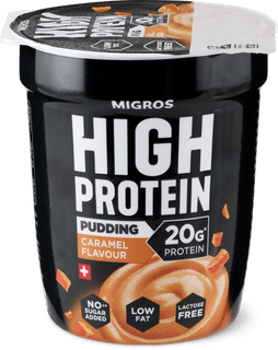 Migros High Protein Pudding Caramel