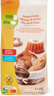 aha! Mehlmischung  für Brot, Kuchen & andere Backwaren