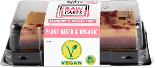 Nats Rawline Bio Raw Cakes Raspberry & Passion Fruit