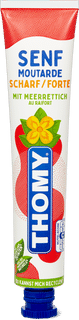 Thomy Senf mit Meerrettich, scharf