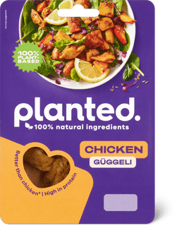 planted. Chicken Güggeli émincé