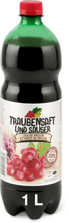 Succo d'uva e sauser senz'alcol