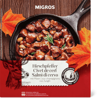 Migros Civet de cerf cuit