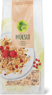 Bio Müesli mit Beeren