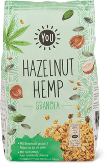 YOU Bio Granola Hazelnut Hemp
