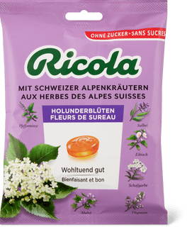 Ricola Bonbons Holunderblüten
