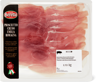 Länderspezialität Prosciutto crudo Riserva Emilia Romagna