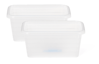 Rotho Panier A7 LINUS, transparent