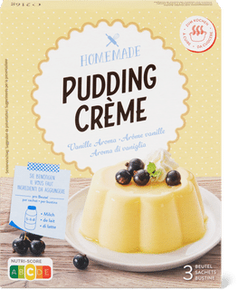Homemade Crème pudding Vanille