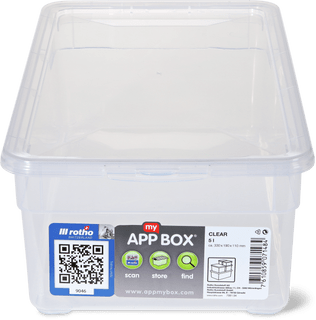 Rotho Clearbox 5L transparent