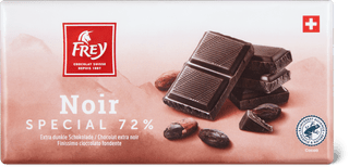 Frey Plaque de chocolat Noir spécial 72%