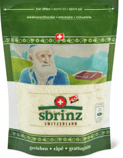 Sbrinz Reibkäse