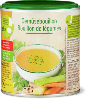 aha! Vegetable stock without yeast extract