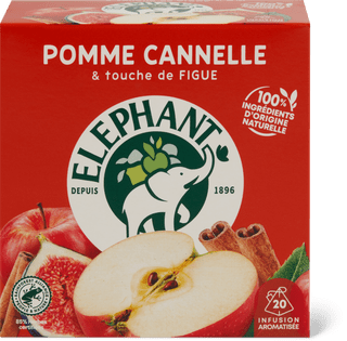 Elephant Infusion aux fruits Pomme cannelle