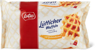 Lotus Lütticher Waffeln mit Zuckerstücken