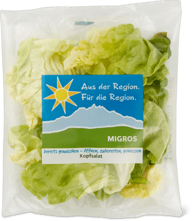 Aus der Region Lettuce with Edible Flowers