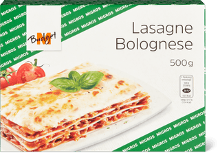 M-Budget Lasagnes  Bolognese