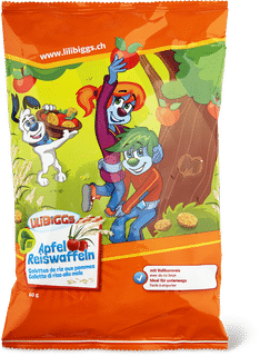 Lilibiggs Bio Galettes de riz Pommes