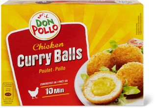 Don Pollo Curry Balls Chicken