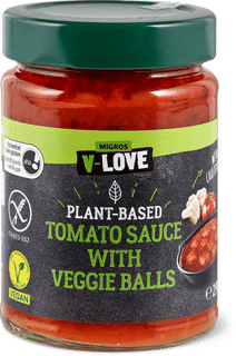 V-Love Sauce tomate aux boulettes de légumes