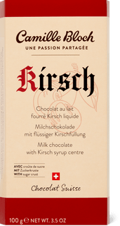 Camille Bloch Kirsch Tafelschokolade mit Zuckerkruste
