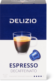 Delizio Capsule di caffè Espresso Decaffeinato 12 capsule