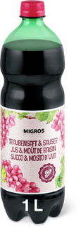 Migros Succo d'uva e sauser senz'alcol