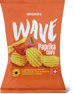 M-Budget Wave Chips Paprika