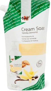 M-Budget Cremeseife Nachfüllbeutel  Vanilla-Almond