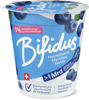 Bifidus Joghurt Heidelbeere, 0% Zucker
