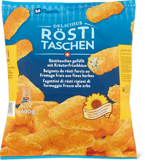 M-Classic Fagottini di rösti ripieni di formaggio fresco alle erbe