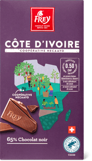 Frey Tafelschokolade 65% Chocolat Noir