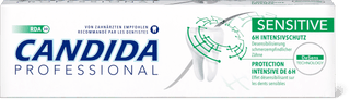 Candida Professional Sensitive dentifric.