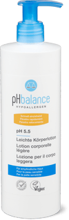 pH balance leichte Körperpflege