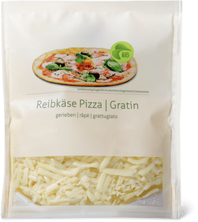 Bio Reibkäse Pizza / Gratin