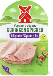 Rügenwalder veganer Spicker Grillgemüse