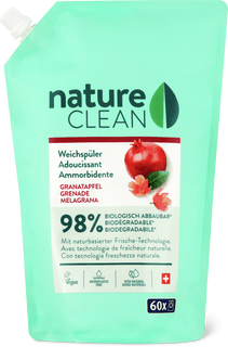 Nature Clean Weichspüler Nachfüllbeutel Granatapfel