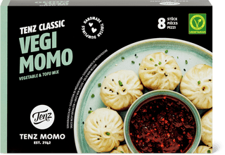 Tenz Momo prodotto vegetariano