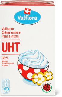 Valflora IP-SUISSE Vollrahm UHT