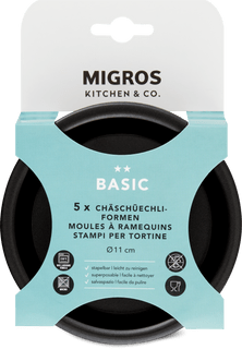Migros Kitchen & Co. Stampi per tortine 11 cm