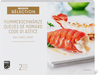 Sélection MSC Lobster tails raw