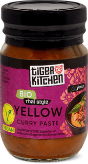 Tiger Kitchen Bio Thai Style Yellow Curry Paste delicato